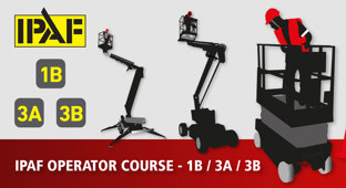 IPAF Operator Course - 1B/3A/3B course card