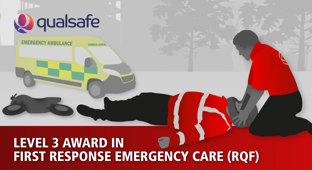 Qualsafe Level 3 Award in First Response Emergency Care (RQF) course card