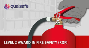Qualsafe Level 2 Award in Fire Safety (RQF) course card