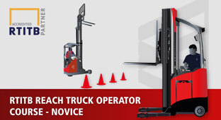 RTITB Reach Truck Operator Course - Novice course card