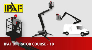 IPAF Operator Course - 1B course card