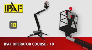 IPAF Operator Course - 1B course card