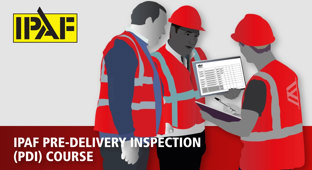 IPAF Pre-Delivery Inspection (PDI) Course course card