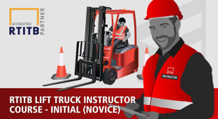RTITB Lift Truck Instructor Course - Initial (Novice) course card
