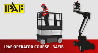 IPAF Operator Course - 3A/3B course card