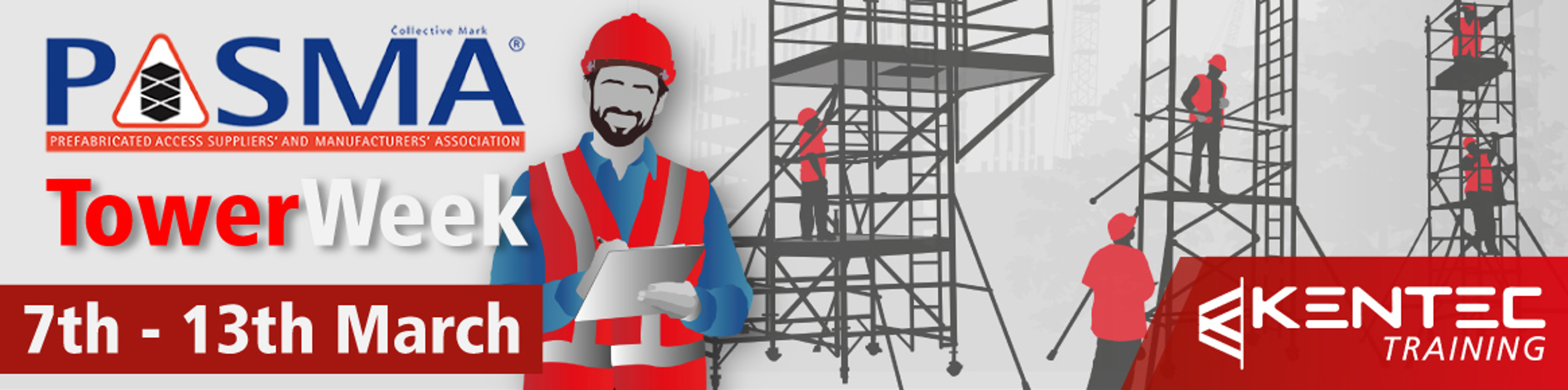 12Th March 2021 Kentec Training Is Participating In PASMA Tower Week