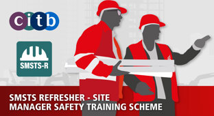 CITB SMSTS Refresher - Site Manager Safety Training Scheme course card