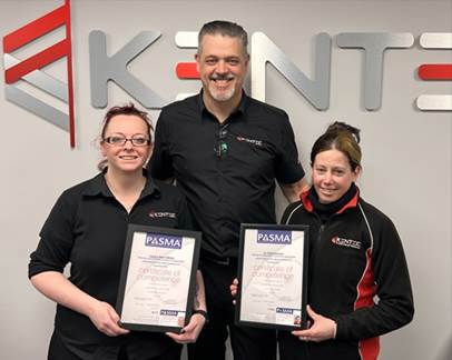 A group of people holding certificates
AI-generated content may be incorrect.