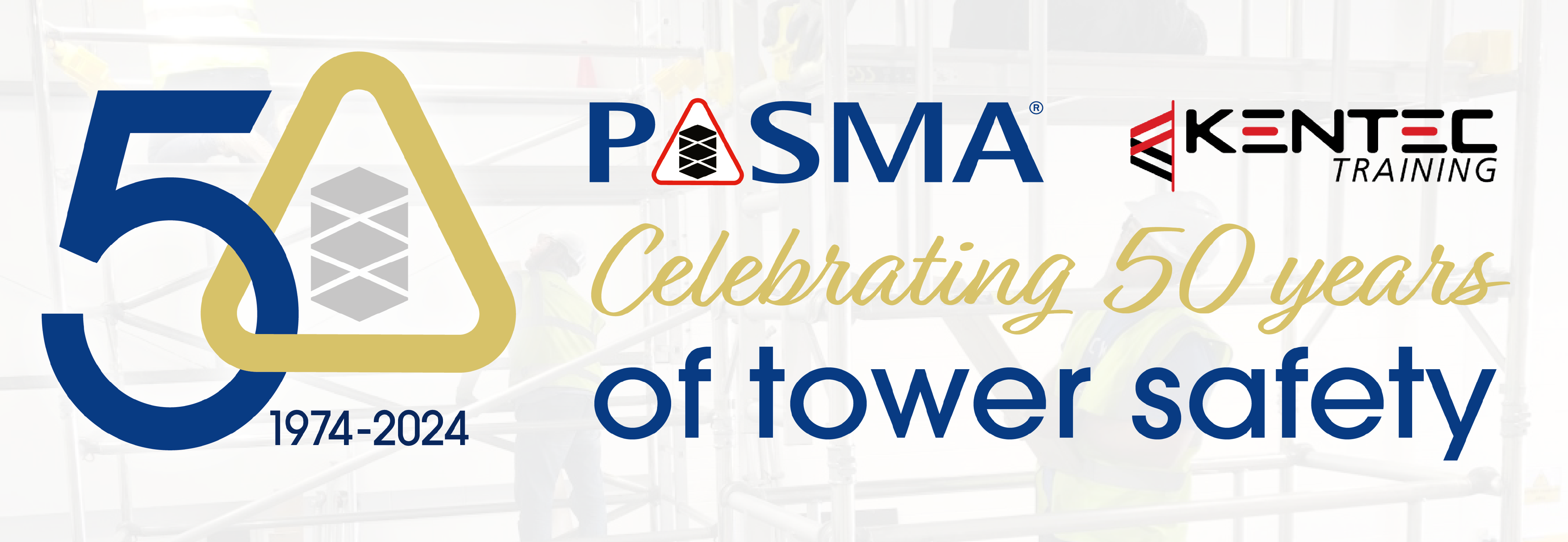 21St June 2024 Kentec Training Are Sponsors Of PASMA's 50Th