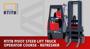 RTITB Pivot Steer Lift Truck Operator Course - Refresher course card