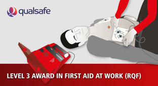 Qualsafe Level 3 Award in First Aid at Work (RQF) course card