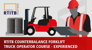 RTITB Counterbalance Forklift Truck Operator Course - Experienced course card