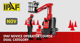 IPAF Novice Operator Course - Dual Category course card