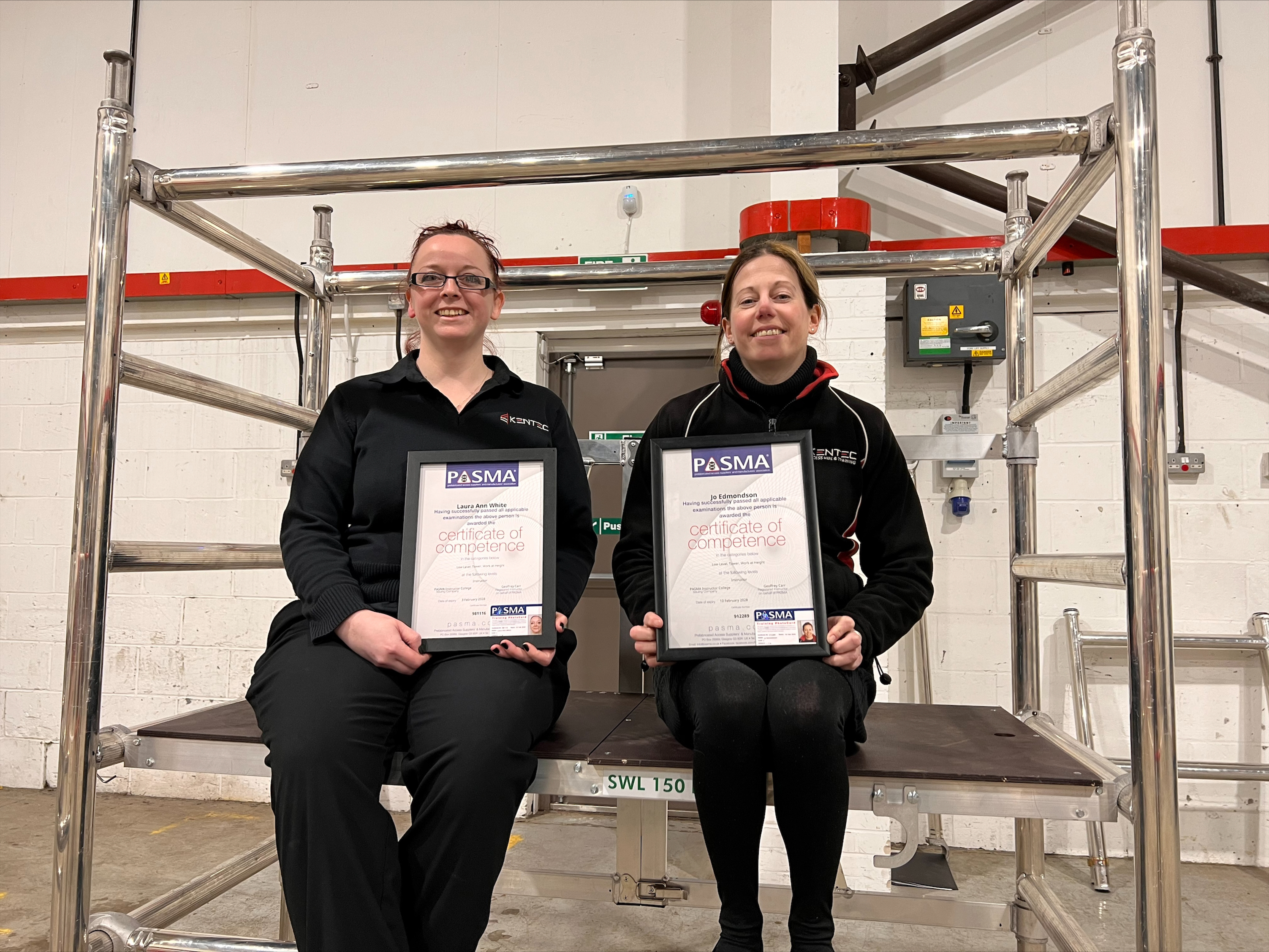 22Nd February 2023 Congratulations To Female PASMA Instructors