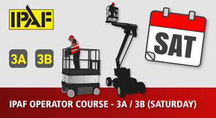 IPAF Operator Course - 3A/3B (Saturday) course card