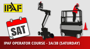 IPAF Operator Course - 3A/3B (Saturday) course card