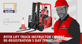 RTITB Lift Truck Instructor Course - Re-Registration 5 Day (Standard) course card
